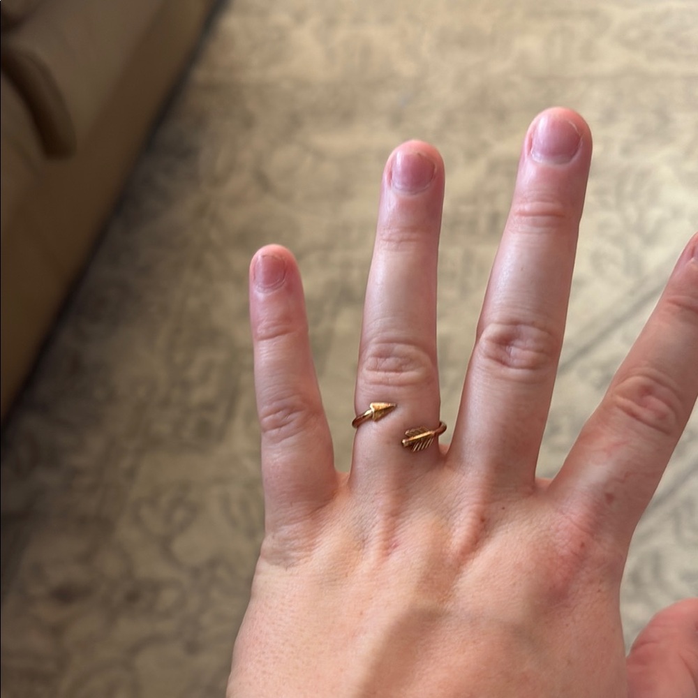 Gold Adjustable Ring